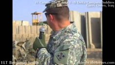 1LT Benjamin Smith and 8 Ft Carson 3BCT4ID 1-8 Delta soldiers in FOB Garry Owen near Amarah, Iraq