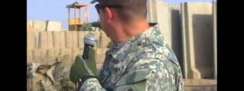 1LT Benjamin Smith and 8 Ft Carson 3BCT4ID 1-8 Delta soldiers in FOB Garry Owen near Amarah, Iraq