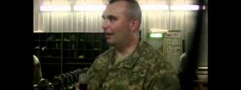 1Lt Dustin Mason at FOB Kalsu Gym