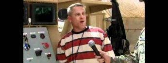 1Lt Dustin Mason, Jeffrey Peters Explain MRAP Vehicle Rollover Trainer