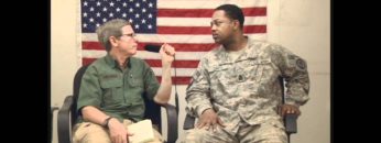 1SGT Darryl Davis with Ft Hoods Howitzer Battery in Iraq