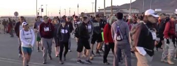 2016 Bataan Memorial March Thousands of Participants at the START