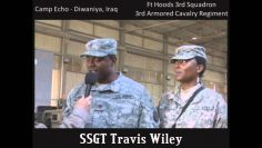 5 Soldiers With Ft Hoods 3rd Squadron 3ACR in Diwaniyah, Iraq – Part 1