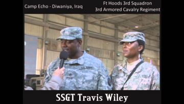 5 Soldiers With Ft Hoods 3rd Squadron 3ACR in Diwaniyah, Iraq – Part 1