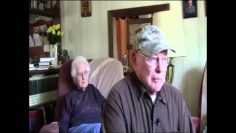 Afghan Veteran Nicole Johnson Starr With World War II Veteran CPL D. Elwin Hager