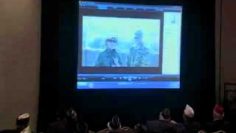 Bob Calvert Showing Footage from Afghanistan at an American Legion Conference
