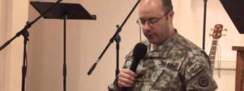 Capt.(Chaplain) Ben Chitwood – at PLUGGED IN Chapel Enduring Faith Chapel Afghanistan