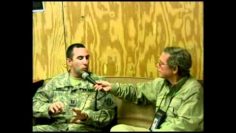 Captain Charles Barrett in Kalsu, Iraq 1 of 2