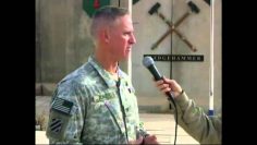 Colonel Peter Jones Brigade Commander of 3rd HBCT 3rd ID speaks from Iraq