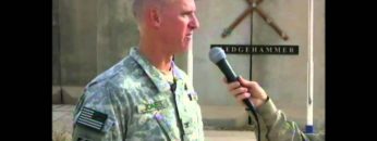 Colonel Peter Jones Brigade Commander of 3rd HBCT 3rd ID speaks from Iraq