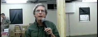 CW2 Gabriel Lapierre with the last shout out from Basrah, Iraq