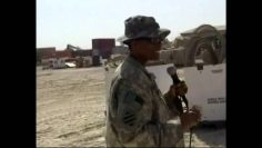 CW2 Lorrie Hammond on FOB Kalsu, Iraq