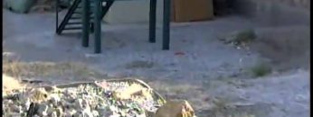 Frisbee Golf Tournament at FOB Lion in Panjshir Province, Afghanistan