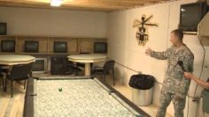 Grand Opening of Rats Nest Recreation Center at Camp Avenger Bagram Air Field Afghanistan