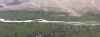 Helicopter ride to Kalgush, Afghanistan, Compare to Rocky Mountains