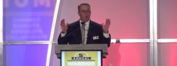 Jim Lorraine Air Force Vet & American Warriors Partnership CEO closing remarks at Symposium