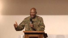 Major (Chaplain) Kinley at Enduring Faith Chapel Gospel Sermon at Bagram Air Field Part 2