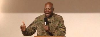 Major (Chaplain) Kinley at Enduring Faith Chapel Gospel Sermon at Bagram Air Field Part 2