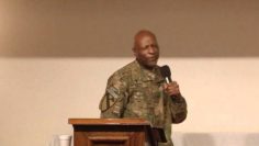 Major (Chaplain) Kinley in Enduring Faith Chapel Gospel Sermon at Bagram Air Field Part 3