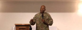Major (Chaplain) Kinley in Enduring Faith Chapel Gospel Sermon at Bagram Air Field Part 4