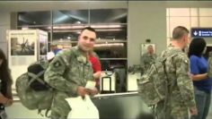 More Welcoming Home Troops at DFW Airport Episode 37 Pt 2