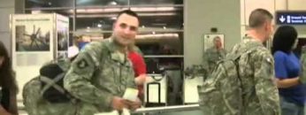 More Welcoming Home Troops at DFW Airport Episode 37 Pt 2