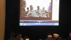 More with Kansas National Guard in Afghanistan shown at an American Legion Conference