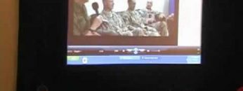More with Kansas National Guard in Afghanistan shown at an American Legion Conference