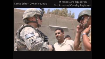 On a 6 Hour Mission with Ft Hoods 3rd Squadron 3ACR Howitzer Battery Part 1