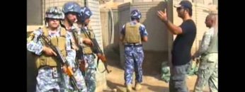 On a mission with Ft Carsons 3BCT4ID 1-8 Bravo Company at a range Training Iraqi Police Part 2