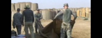 On a mission with Ft Carsons 3BCT 4ID Bravo Company 1-8 to a firing range with Iraqi Police Part 1