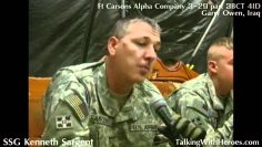 Progress Stories w/Ft Carson 3BCT3ID 1-8 Alpha Company 3-29 Field Artillery soldiers in Iraq Part 2