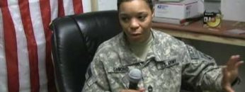 SFC Christina LeMond from FOB Wright in Afghanistan Episode 33