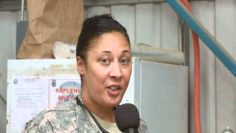 SFC Tonya Henderson -20 Yrs Service -277th Aviation Support Battalian building-Afghanistan