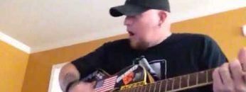 Shannon Book playing (his original) Sleeping