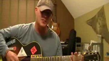 Shannon Book playing I Need to Breathe acoustic