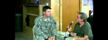 SPC Michael Van Riper with Ft Bennings 3rd Brigade Special Troops Battalion in Iraq