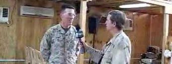 Talking with Heroes with Chaplain Hicks in Iraq Clip 9