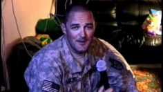 Utah National Guard WO 1 Lucky Bovo in Basrah, Iraq