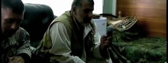 Vermont National Guard Major Clayton Gardner and Afghan National Army Commander COL Rajab Khan