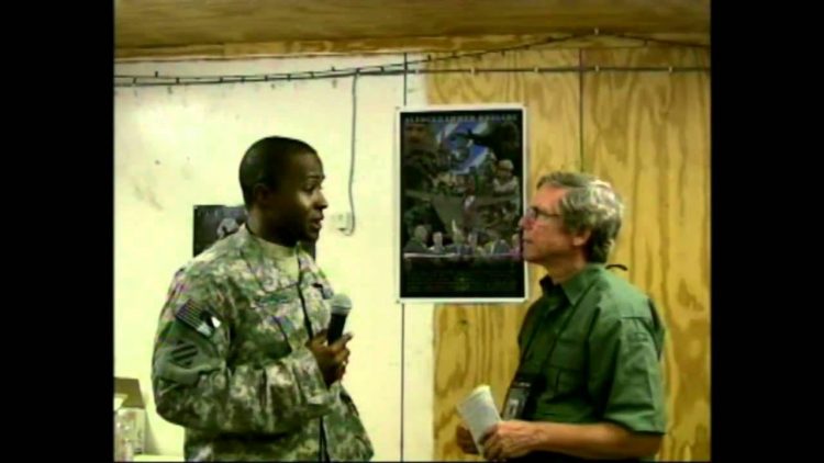 Watch 1LT Jesse Scrivens with 3HBCT3ID 203rd BSB in Iraq