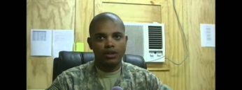 Watch 2LT Michael Bailey with Ft Carsons 3BCT 4ID Alpha Battery 3-29 in Iraq