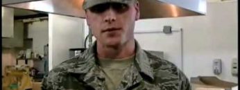 Watch Airman First Class Lavrinc a tour of the DFAC