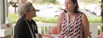 Watch April Cook 10 Year Navy Iraq Vet with her Service Dog now with SilverLining Villages