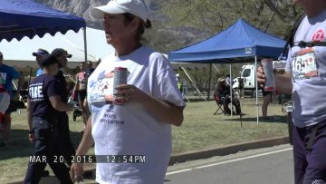 Watch Bataan Memorial Death March Finish Line area. Part 1