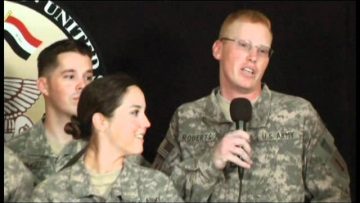 WATCH Capt. Selina Tolonen, SFC Christopher Roberts, SSGT Justin Phemister