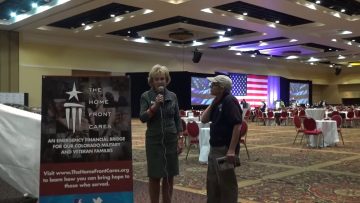 Watch Carolyn DeKok Secretary of  the Board of thehomefrontcares.org