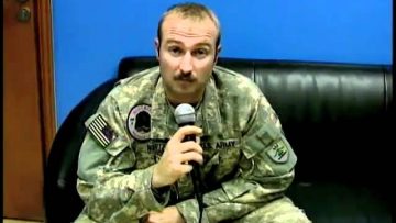 Watch CW3 Cory Wentz in Basrah, Iraq