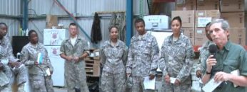 WATCH Ft Drum Soldiers in Afghanistan Read letters and cards from E. Florida Girl Scouts