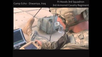 Watch Ft Hood 3rd Squadron Soldiers Launch a UAV in Iraq